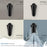 Acclivity Zinc Matte Black Hook 7