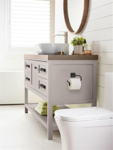 Appoint Zinc Matte Black Toilet Paper Holder 5