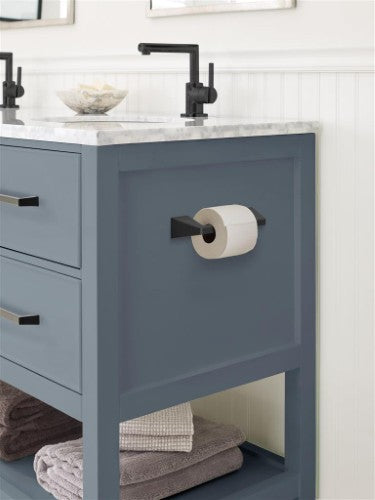Blackrock Zinc Matte Black Toilet Paper Holder 5