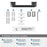 Blackrock Zinc Matte Black Toilet Paper Holder 3