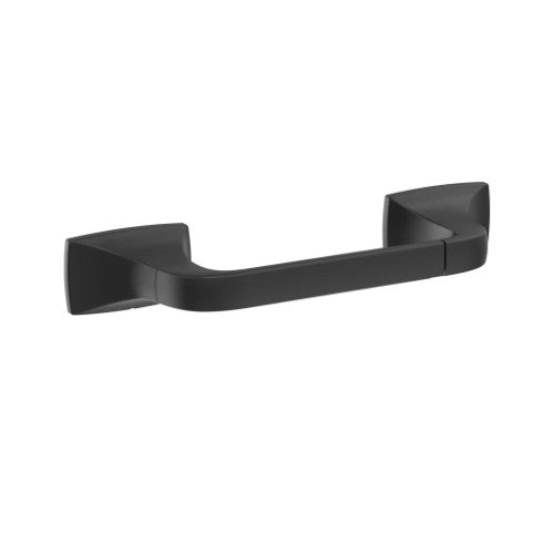 Highland Ridge Zinc Matte Black Toilet Paper Holder 1