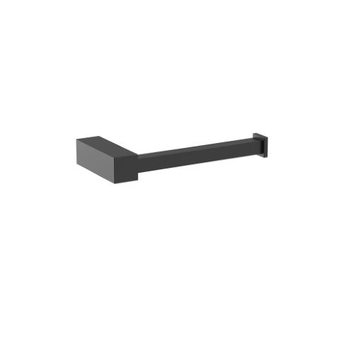 Monument Zinc & Stainless Steel Matte Black Toilet Paper Holder 1