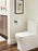 St. Vincent Zinc Matte Black Toilet Paper Holder 4