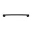 Arrondi Stainless Steel Matte Black Towel Bar 8