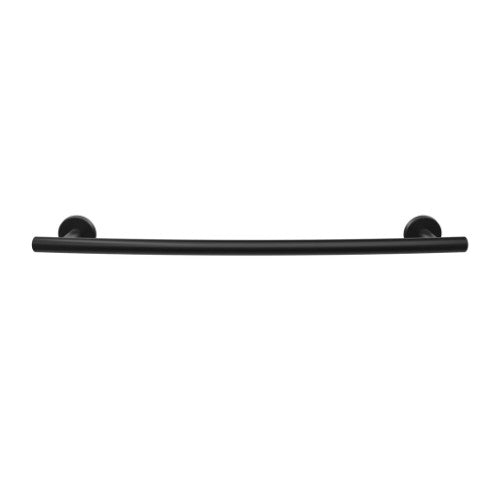 Arrondi Stainless Steel Matte Black Towel Bar 5