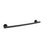 Arrondi Stainless Steel Matte Black Towel Bar 2
