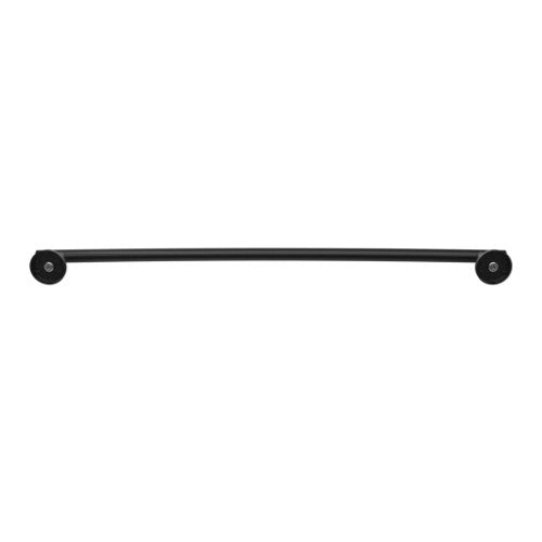 Arrondi Stainless Steel Matte Black Towel Bar 9