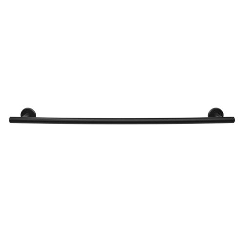 Arrondi Stainless Steel Matte Black Towel Bar 6