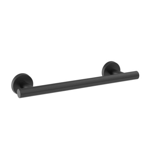 Arrondi Stainless Steel Matte Black Towel Bar 1