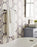 Blackrock Zinc & Stainless Steel Matte Black Towel Bar 9