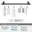 Davenport Zinc & Stainless Steel Matte Black Towel Bar 5