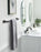 Highland Ridge Zinc & Stainless Steel Matte Black Towel Bar 13