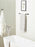 Monument Zinc & Stainless Steel Matte Black Towel Bar 9