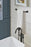 Revitalize Zinc & Stainless Steel Matte Black Towel Bar 8