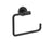 Arrondi Stainless Steel Matte Black Towel Ring 1