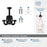 Vicinity Zinc Matte Black Hook 3