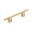 Transcendent Aluminum Matte Gold Cabinet Pull 5