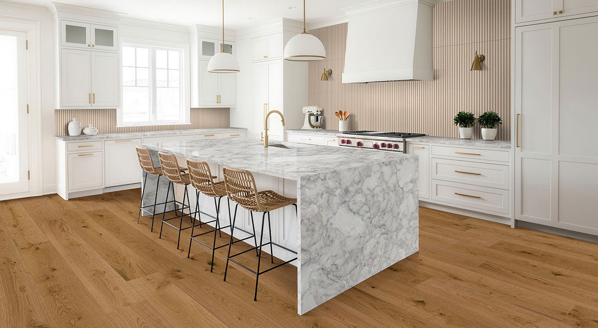 McCarran Leander Oak Engineered Hardwood Flooring - Brushed
