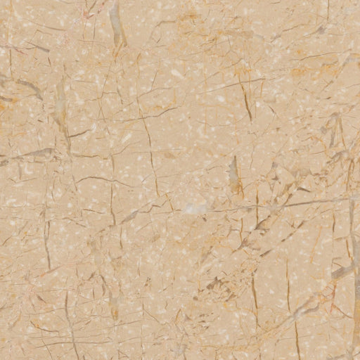 Mediterranean Sand Polished Limestone Tile - 6" x 6" x 3/8"