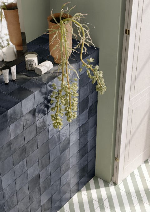 Melange Porcelain Oltremare Tile Glossy 2