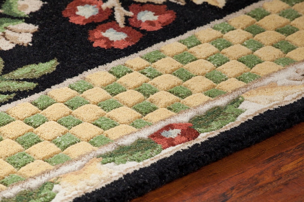 Wool 532 Area Rug Textured 4