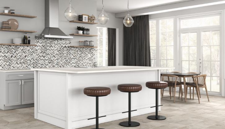 Stone Theory Ceramic Metamorphic ST87 Tile Satin 2