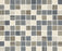 Uptown Glass Mixed Metro Taupe UP09 Mosaic Glossy 1