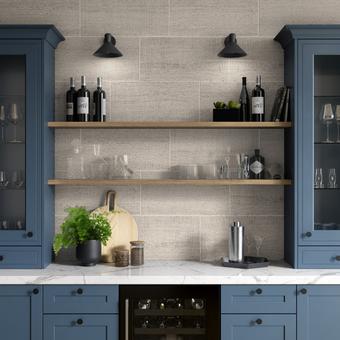 Metro Gray Striated and Chiseled M05METRGR1224SC 5