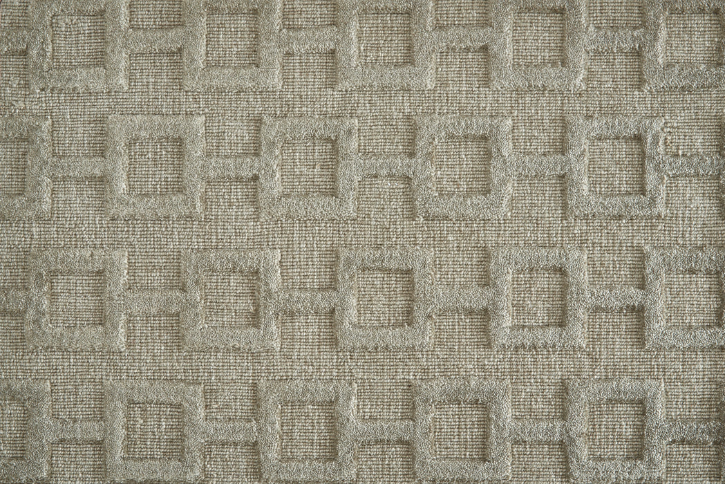 Metropolis Geo Wool Blend Putty 614 Carpet Pattern 1