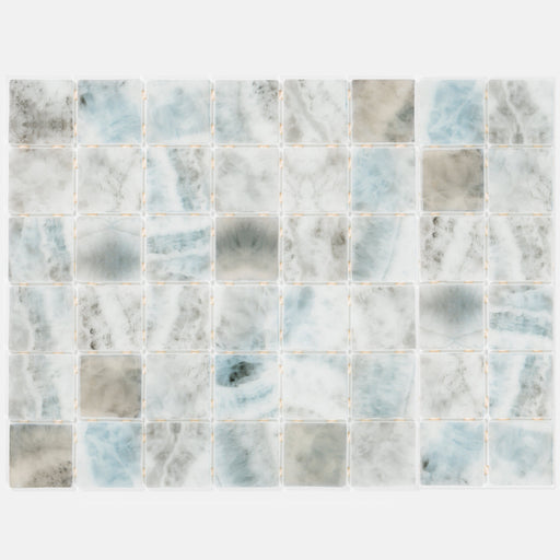 Maris Glass Salt Mist Mosaic Glossy 1