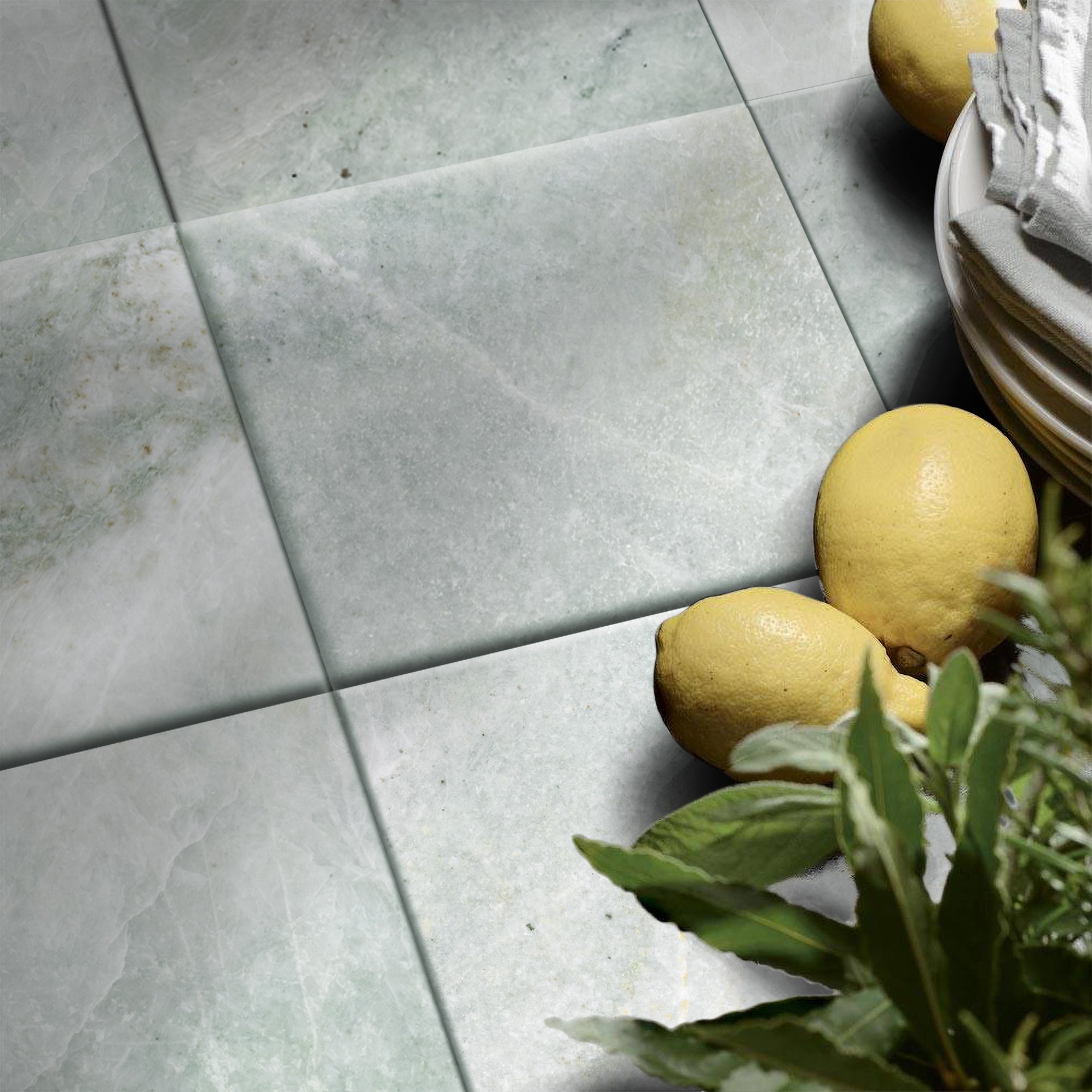 Ming Green Tumbled Marble Tile Lowest Price — Stone & Tile Shoppe, Inc.