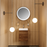 Comfort Wood Rosewood  Bathroom Vanity Rosewood 2