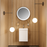 Comfort Wood White Glossy Bathroom Vanity White Glossy 2