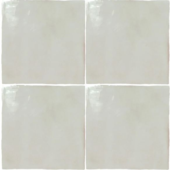 Melody Ceramic Mint Grey Tile Glossy 1