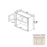 Classic Style Wood Charleston White Microwave Base Cabinet Charleston White 1