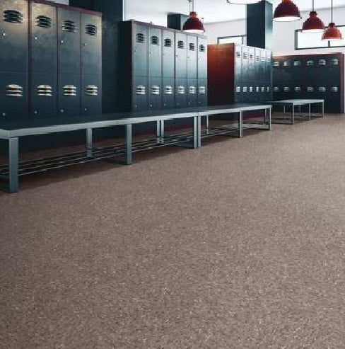 High Performance Vinyl Mocha Vinyl Tile Enhanced Ceramic Bead with Anti-Graffiti Technology 2