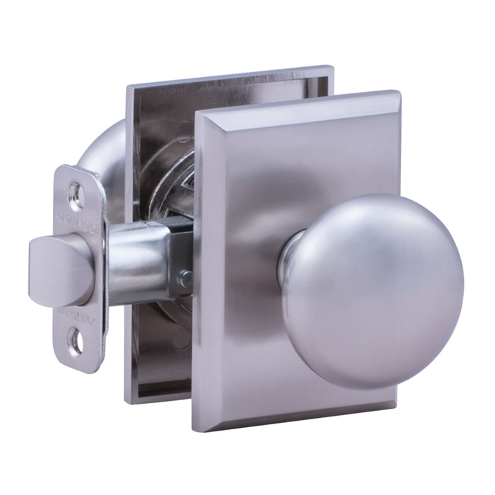 Zinc & Steel Satin Stainless SS Door Handle Satin Stainless 1