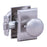 Zinc & Steel Satin Stainless SS Door Handle Satin Stainless 1