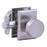 Zinc & Steel Satin Stainless SS Door Handle Satin Stainless 1