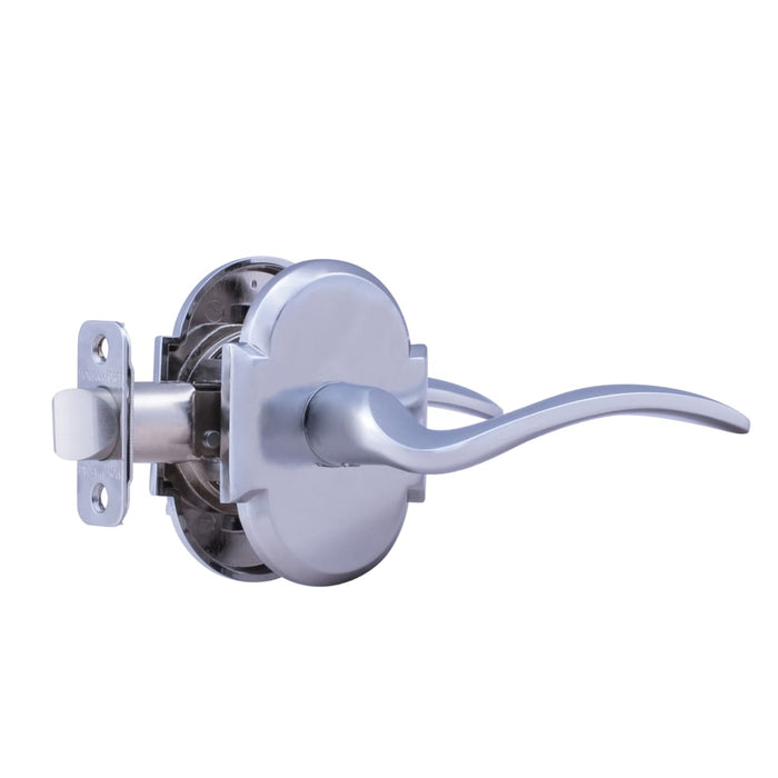 Zinc & Steel Polished Stainless PS Door Handle Polished Stainless 1
