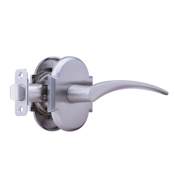 Zinc & Steel Satin Stainless SS Door Handle Satin Stainless 1