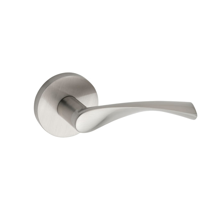 Zinc & Steel Satin Stainless SS Door Handle Satin Stainless 2