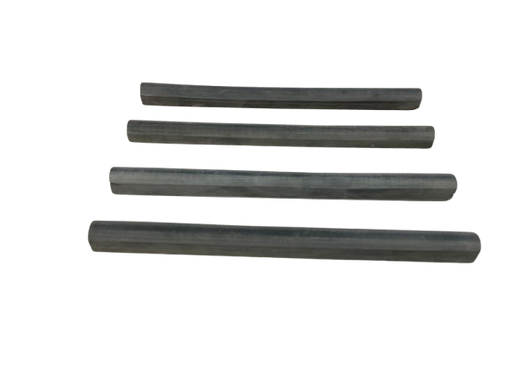 Montauk Black Honed Slate Liner - 3/4" x 12" Bullnose x 3/4"