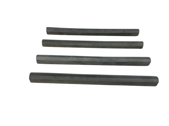 Montauk Black Honed Slate Liner - 3/4" x 12" Bullnose x 3/4"