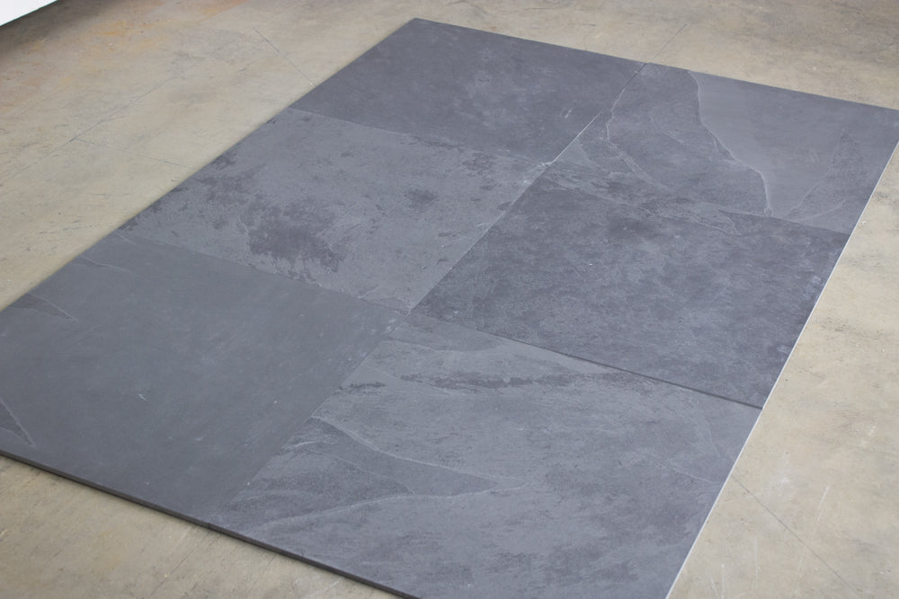 Montauk Black Slate Olomouc Pattern Tumbled 3