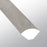 Everlife LVT Glenridge Mountains Gray Luxury Vinyl Moulding / Trim - 0.64" x 94" Quarter Round