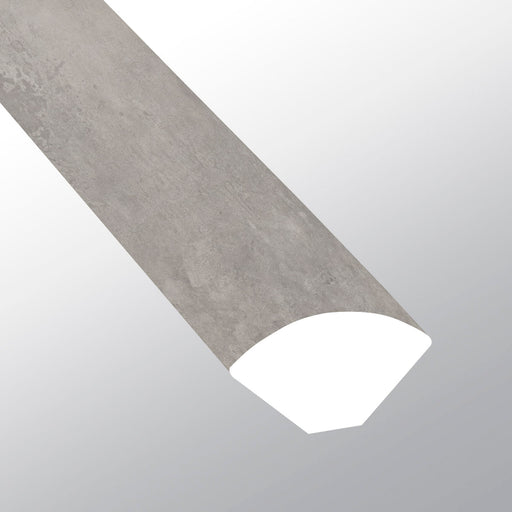 Everlife LVT Glenridge Mountains Gray Luxury Vinyl Moulding / Trim - 0.64" x 94" Quarter Round