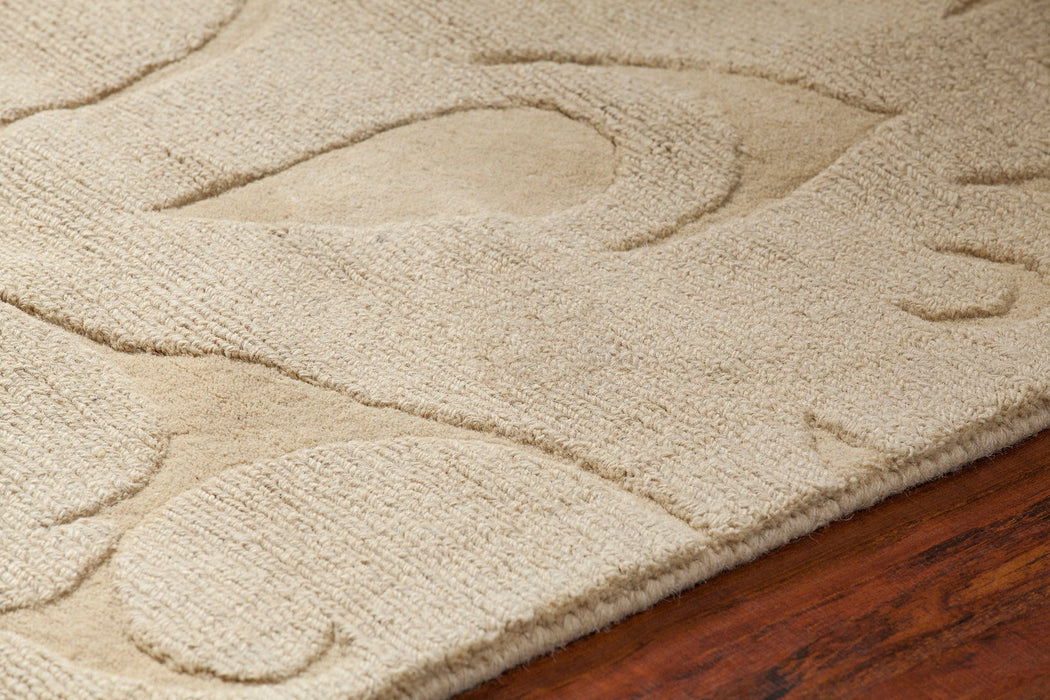 Wool 29806 Area Rug Textured 4
