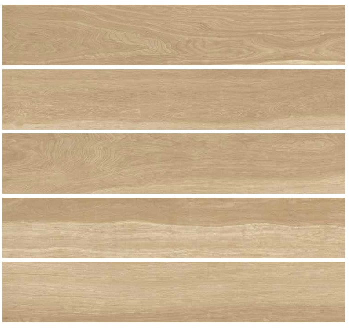 Majorca Tiffany Natura Eleganza Oak Noce Porcelain Tile - Matte