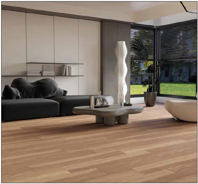 Majorca Tiffany Natura Eleganza Walnut Quercia Matte Porcelain Tile ...